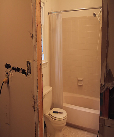 bathroom remodel